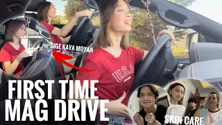 FIRST TIME DRIVING + SKIN CARE ROUTINE