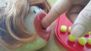 ASMR Satisfying Funny Hand Eating Relaxing