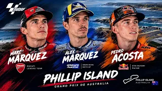 DECLARACIONES DE MARC MÁRQUEZ, ALEX MÁRQUEZ Y PEDRO ACOSTA (SPRINT de PHILLIP ISLAND) 