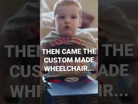 This Father Built A Custom Wheelchair for His Disabled Son 😍 #Shorts