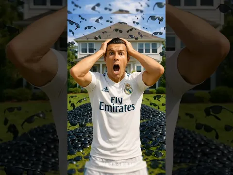 Ronaldo’s casa se inundó de gafas de sol 😱