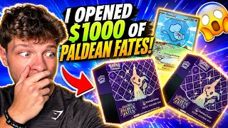 I spent $1000 on Paldean Fates! 😳 #pokemon