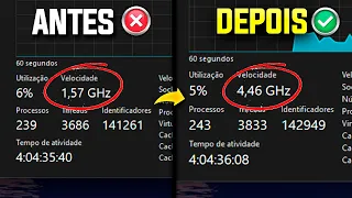 Como Aumentar Velocidade do Processador ou CPU ! - Tutorial Windows 10 e 11