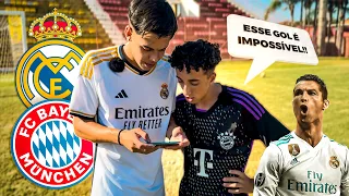 RECRIANDO GOLS ENTRE REAL MADRID X BAYERN NA CHAMPIONS LEAGUE: fizemos os gols ?!!