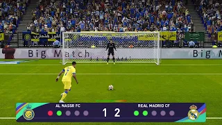 ركلات ترجيح |  ريال مدريد ضد  النصر السعودي  |  رونالدو ضد بنزيما | PES 2021