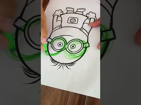 Who did the best job of coloring?☺️😉 #shorts Best video by Mnogodetky