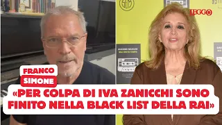 Franco Simone contro Iva Zanicchi: «Sono nella blacklist Rai per colpa sua, mi chieda perdono»