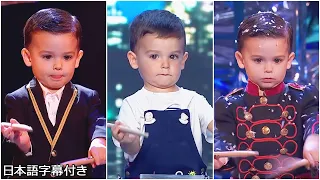 【和訳】最年少で優勝を果たした、２才のヒューゴ・モリナを一気見！🥁 | Got Talent España 2019