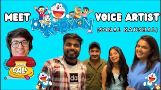 Meet Voice Artist of Doraemon @The_MotorMouth 😍 & Prank call with @souravjvlogs