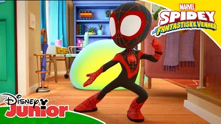 🧪 Når eksperimentet går galt | Spidey og hans fantastiske venner | Disney Junior Norge