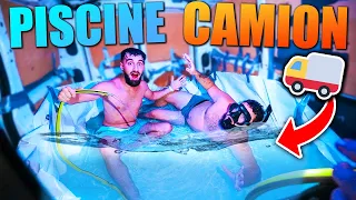 FABRIQUER UNE PISCINE DANS UN CAMION ! ft @AidenShow