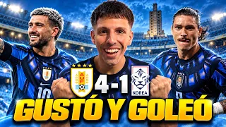 URUGUAY GOLEA A COREA DEL SUR POR 4-1: DOBLETE DE DARWIN NUÑEZ Y GRAN RENDIMIENTO CELESTE