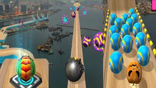 Going Balls Different balls challenge gameplay bangla | Going Balls Gameplay | Ranel The Gamer