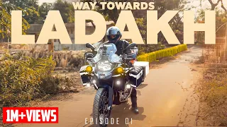 पेहेले ही दिन Late फिर भी 600km straight | Maharashtra to Ladakh | Ep 01