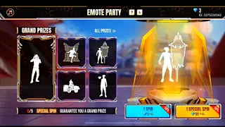 Emote Party Event in Free Fire