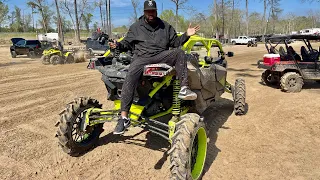 I RODE ON THE BACK OF LIFE WITH COREY CAN AM THE ENTIRE DAY HAS TO BE DANGEROUS