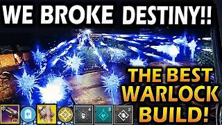 We BROKE Destiny! The BEST WARLOCK BUILD! Destiny 2 Warlock Build Season of The Lost!