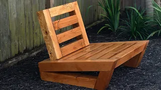 How to make an outdoor FAT chair (it's collapsible and easy to store)
