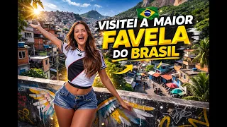Visitei a maior favela do Brasil 🇧🇷 | Conhecendo a Rocinha