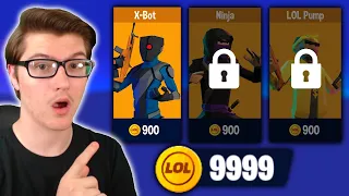 every time i get eliminated i BUY a NEW SKIN... | 1v1.LOL