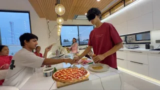 Who Is Win Blind Cooking Challenge 😲 With Family #souravjoshivlogs #vlog #viral #cookingvideo 