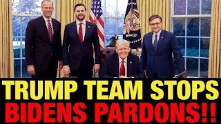 🔥 Breaking: Trump Team STOPS BIDEN PARDONS, Trump Stargate 500 Billion, Bishop Calls out Trump Elon