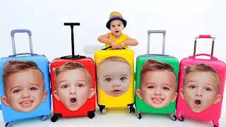 ماں ولاد اور نکی کو سکھاتی ہے کہ ہوائی اڈے پر کیسے برتاؤ کرنا ہے۔