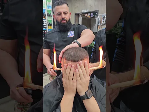 clean the ears 👂 #barber #barbershop #haircut #haircutting #yourtime #masterbarber