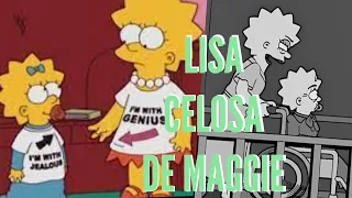 "🤯 Maggie tiene un IQ de 167 😱 ¡Lisa está celosa! | ¡Increíble revelación en Los Simpson!"
