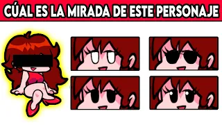 ADIVINA LA MIRADA DEL PERSONAJE DE FRIDAY NIGTH FUNKIN´ | 99% IMPOSIBLE | JEGA TOONS