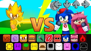 Sonic Sprunki Mod Battles - Super Sonic VS FNF Sonic / Incredibox Sprunki Part 2
