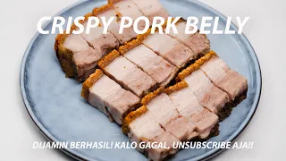 ANTI GAGAL!! RESEP BABI PANGGANG KRISPI - HOW TO MAKE CRISPY PORK BELLY