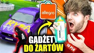 Testuje NAJLEPSZE GADŻETY do ŻARTÓW z Allegro! *zostałem wkręcony*