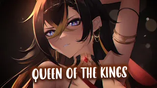 Nightcore - Queen of Kings (Lyrics)