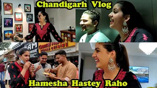 Delhi Se Aaye Mere Dost✌️ | Chandigarh Vlog | Pranjal Dahiya