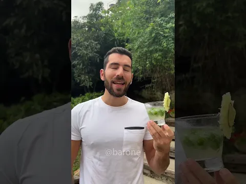 O famoso drink Sol de Limão 🍸