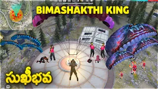 new bimasakthi fist fight || new bimaskthi fist king is back op booyah op bp headshots