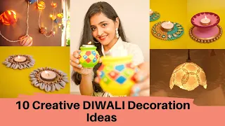 Diwali Decoration Ideas / 10 Easy and Creative DIY Diwali Decor ideas | Dhara Patel