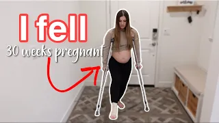 I Fell 7 Months Pregnant & I Need Crutches