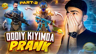 BOT KIYIMDA PRANK 😂 2-QISM ODAMLARNI SINAYMIZ!!!