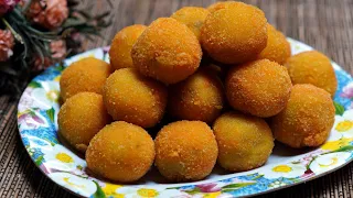 Resep Bola Bola Ubi Kuning Crispy Isi Meises