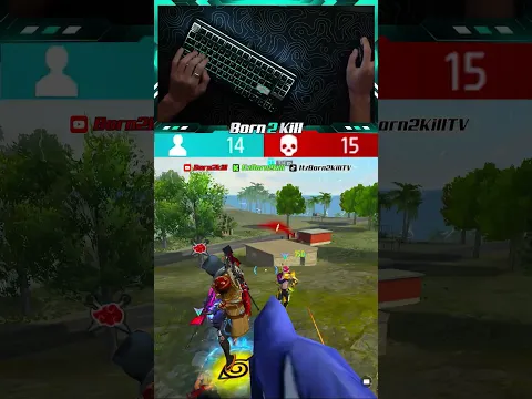 [B2K #Shorts] Fast Reflex Sniper Wipe | I’m Built Different #ff #freefire
