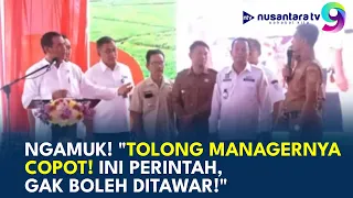 MURKA! Detik-detik Mentan Andi Amran Langsung Copot di Tempat Pejabat Pupuk Indonesia | NTV