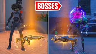I Eliminated All BOSSES And Got Every Mythic In One Game (Fortnite)