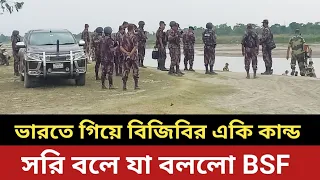 ভারতে গিয়ে বিজিবির বাঘ কান্ড || সরি বলে যা বললো BSF