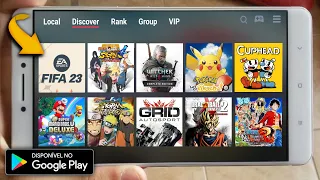 JOGANDO FIFA 23 NO CELULAR ANDROID COM O FANTÁSTICO APP EMULADOR DE NINTENDO SWITCH! EGG NS