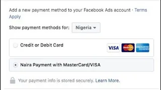 sida leeskugu xiro mastercard iyo Facebook