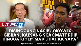 🔴 DISINGGUNG NASIB Jokowi & Gibran, Kaesang Skak Matt PDIP hingga Kicep: Mau Lihat KK Saya?