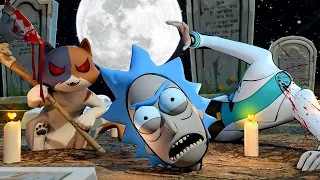 KIT vs RICK - A KITTENS REVENGE.... ( Fortnite Short )