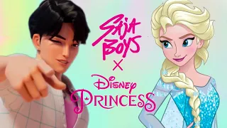 IF Saja Boys were Disney Princess 🤫